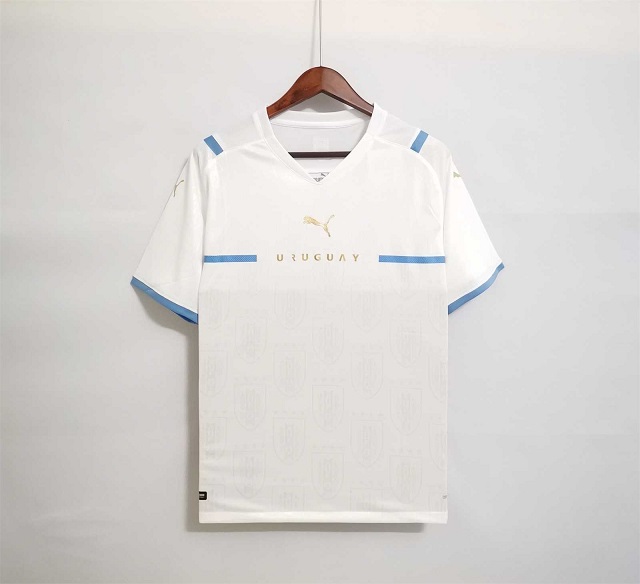 AAA Quality Uruguay 21/22 Away White Soccer Jersey